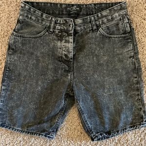 Bershka Black Jean short